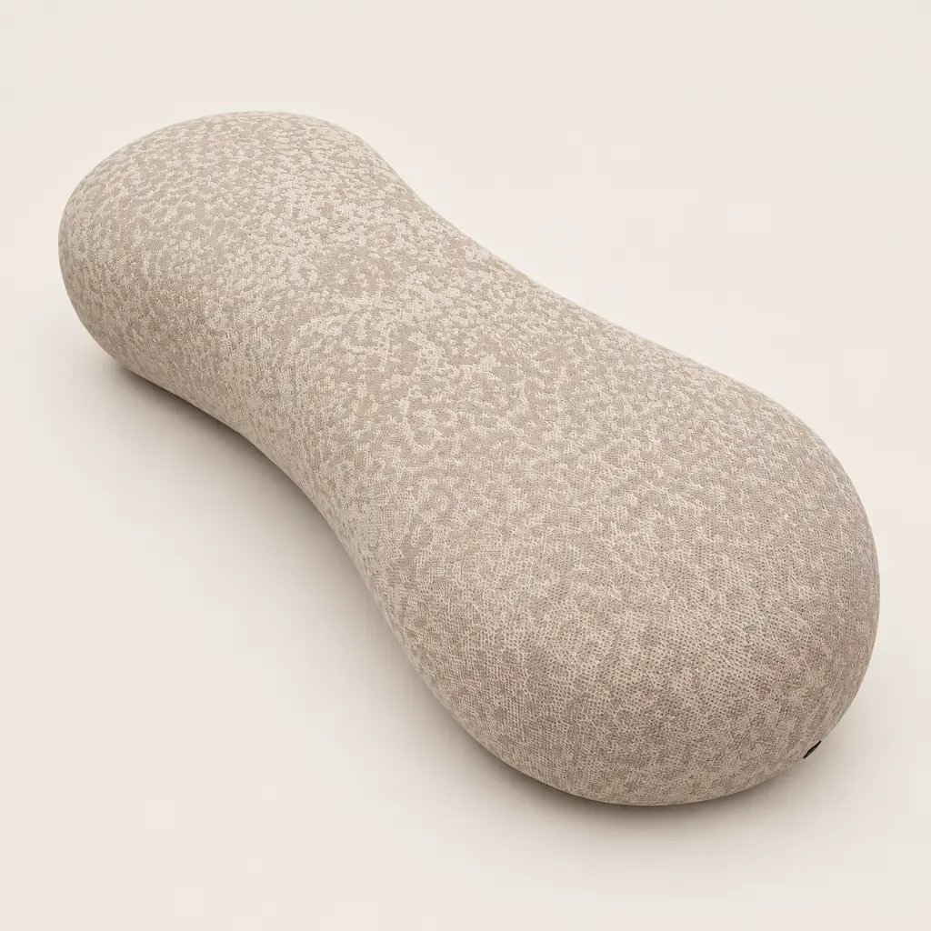 Puf alargado tapizado en beige-2.webp