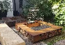 BRASERO FIREPIT 150X170 CHAPA OXIDO CON ESTACA:PARRILLA:PLANCHA:PINCHOS 4.webp
