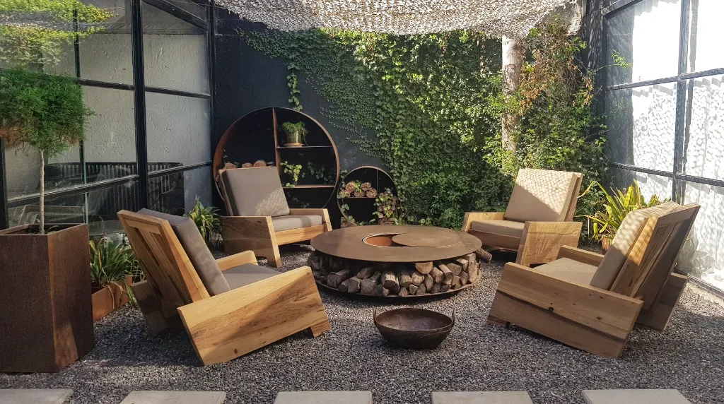 BRASERO FIREPIT D150 CHAPA OXIDO 7.webp