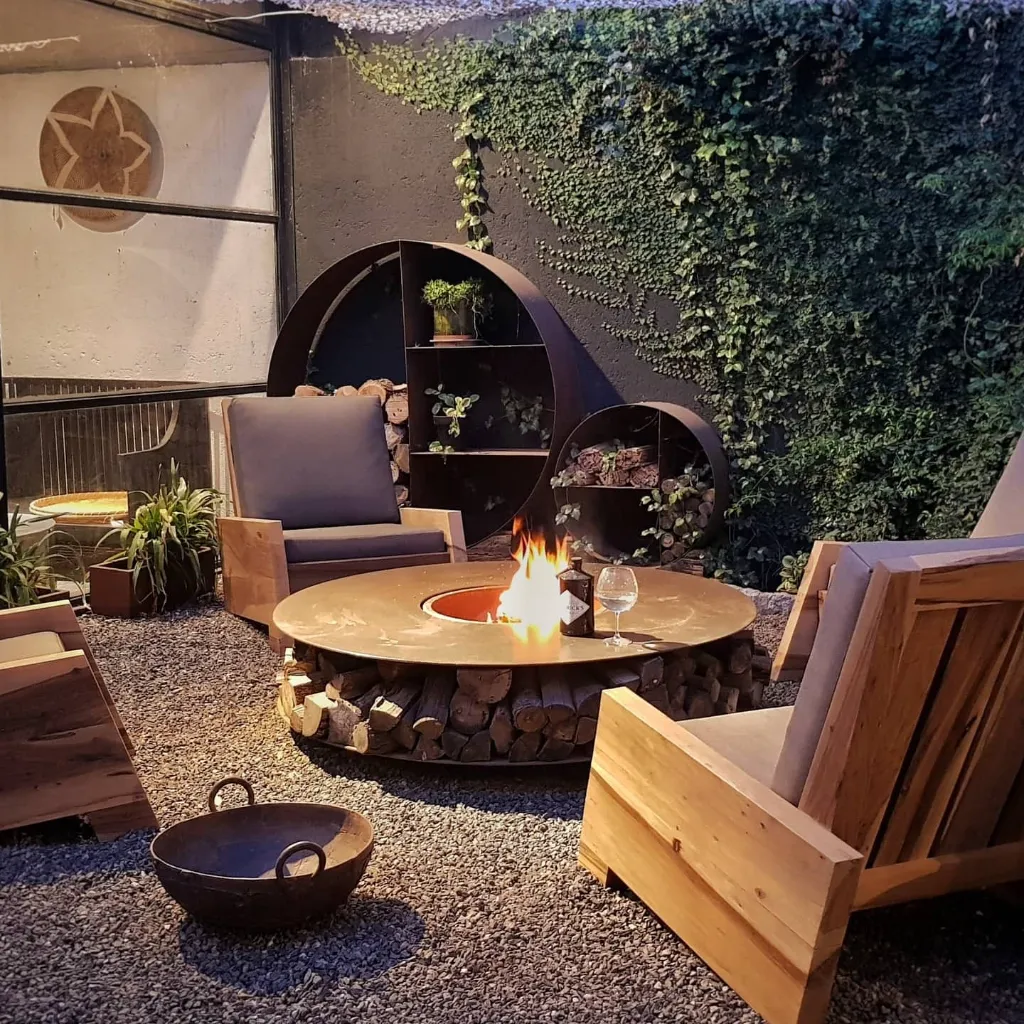 BRASERO FIREPIT D150 CHAPA OXIDO 5.webp