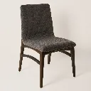 Silla Lea Tela (z) Oscura Tela Gris