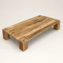 Mesa Ratona Bruta 180 x 100 x h40 Laurel Texturada 2'