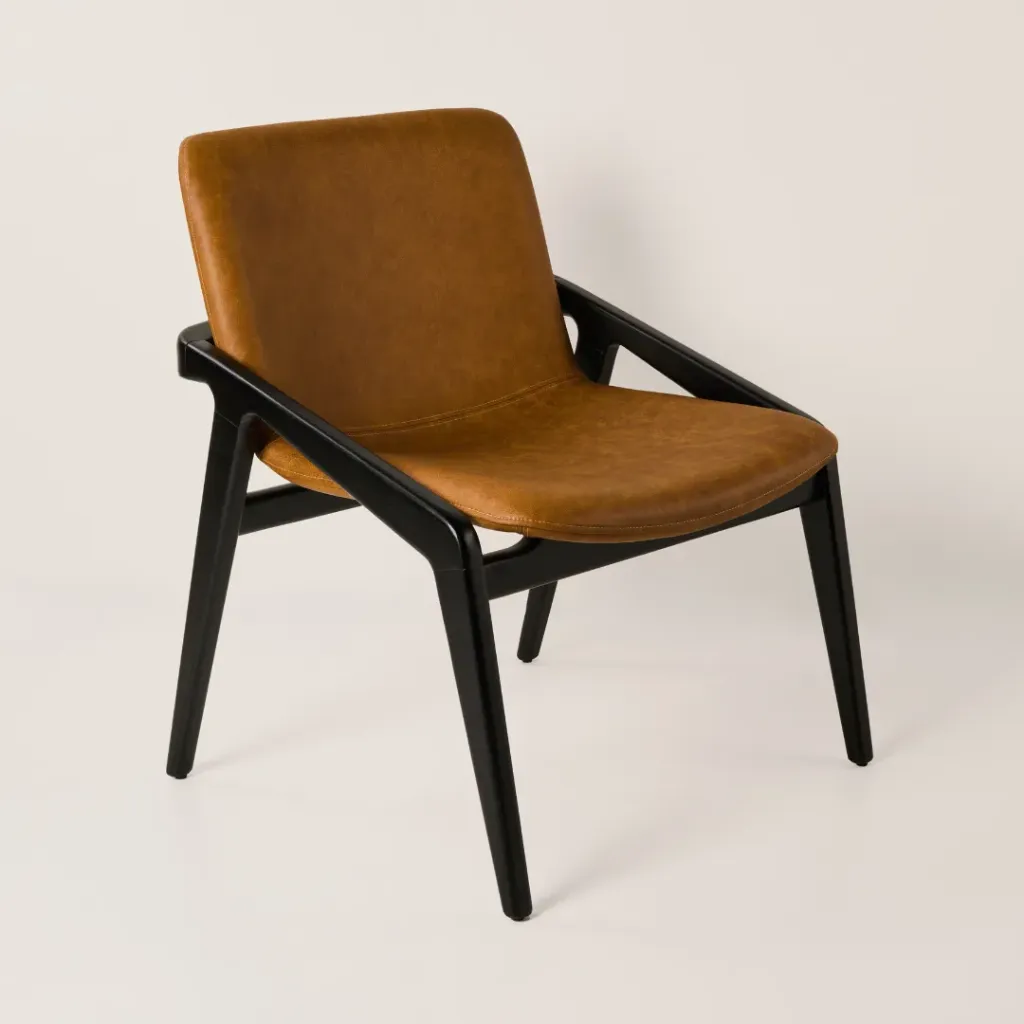 Poltrona Alegro (p1) Negra - Cuero Suela