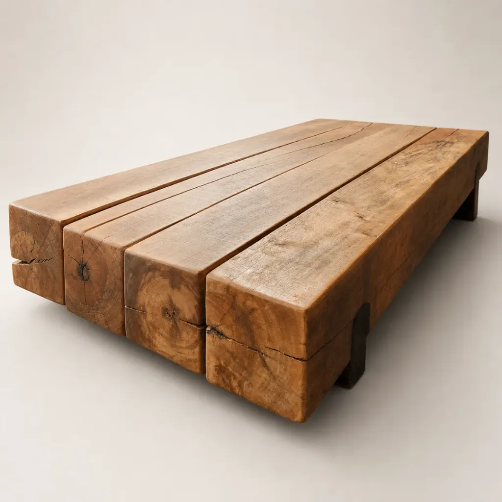 Mesa Ratona 4 Vigas Hasta 200x85xh30 - Guaica - Pata Metal Epoxi