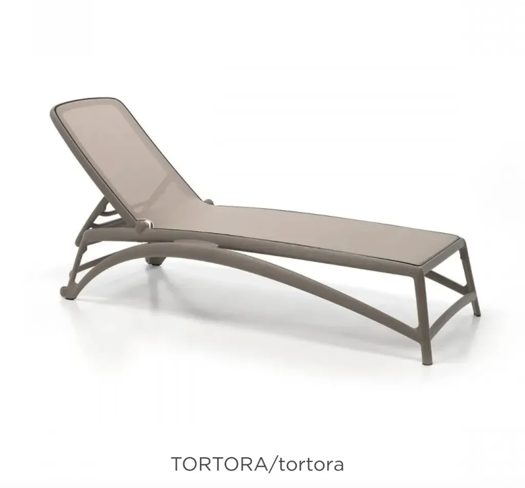 Reposera Atlantico Tortora - Tela Tortora
