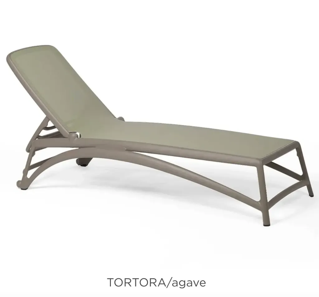 Reposera Atlantico Tortora - Tela Agave