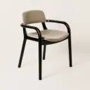 Silla Aera Brazo (q) Negra Tela Vison