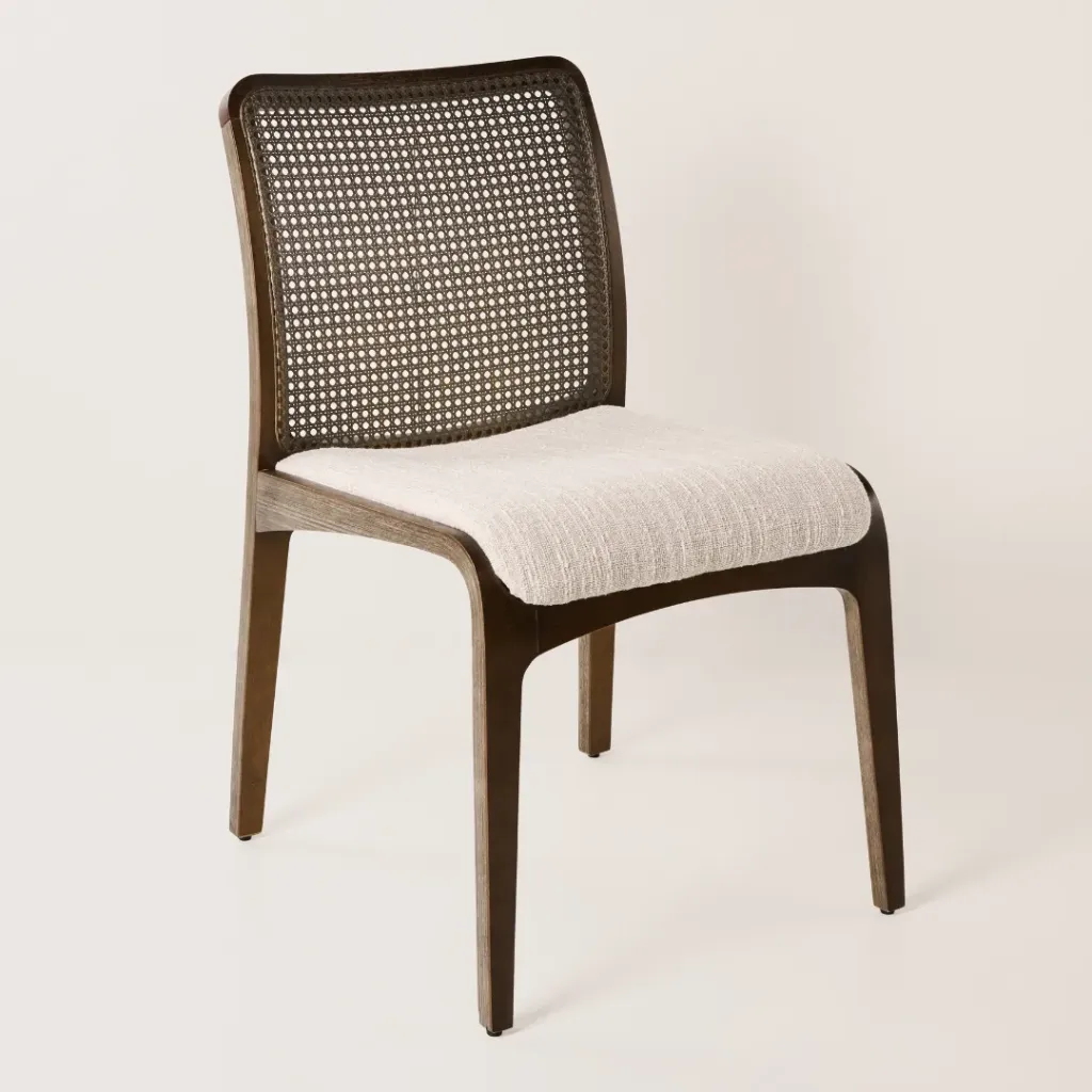 Silla Estai (r) Oscura Beige Esterilla Oscura