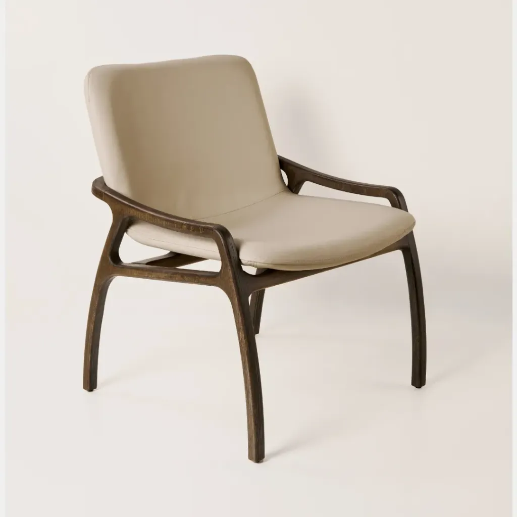 Poltrona Veneto (p5) Oscura / Cuero Crema