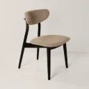 Silla Sotile Negro Tela Vison