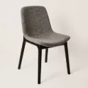 Silla Lynae (l) Negra Tela Gris