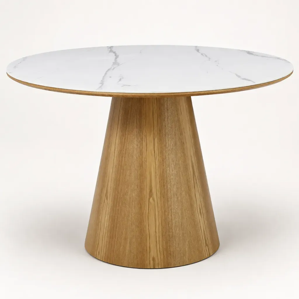 Mesa Lauri Neolith Blanco D120 Pata Natural Natural