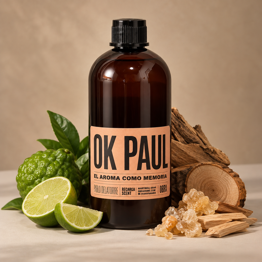 Recarga Difusor Maquina Aroma OK Paul x 500cc.