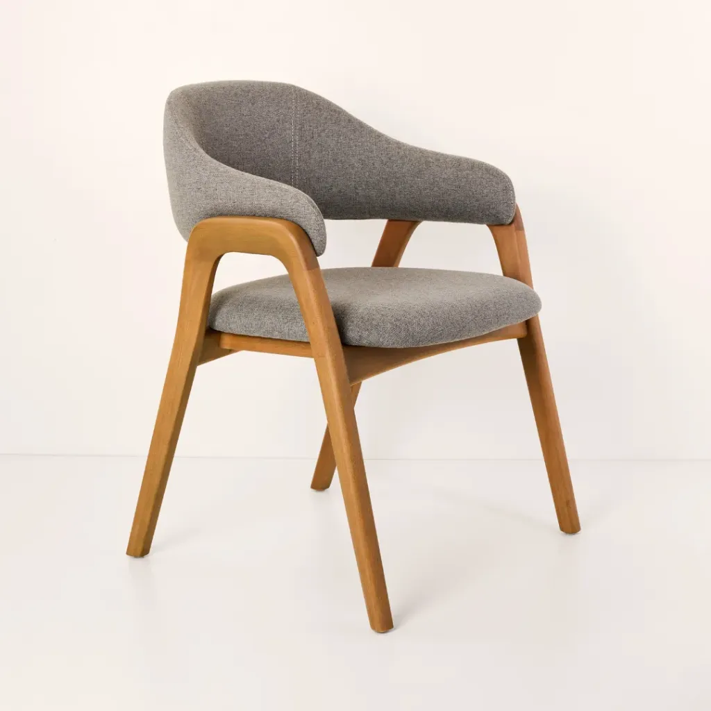 Silla Jol Natural Tejido Gris