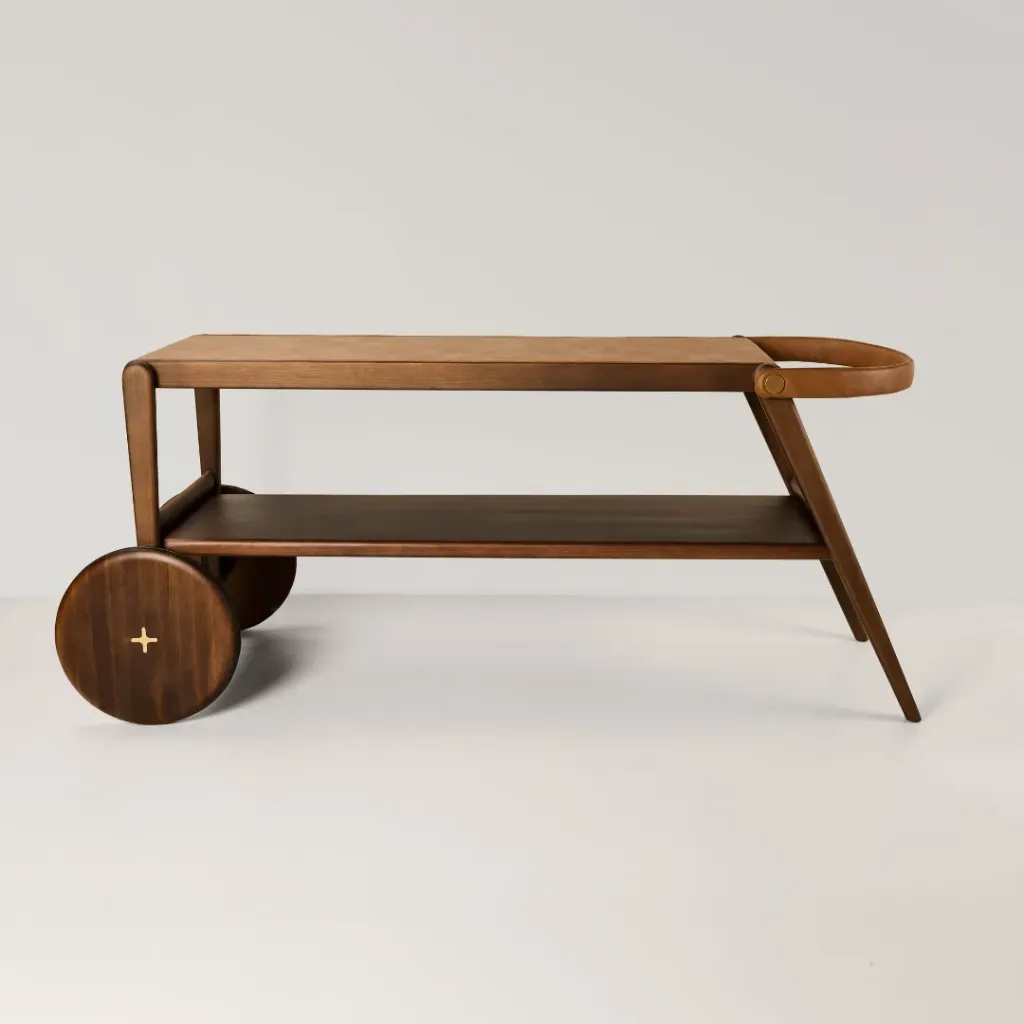 Carro Bar Copa 1.80 Lustre Imbuia