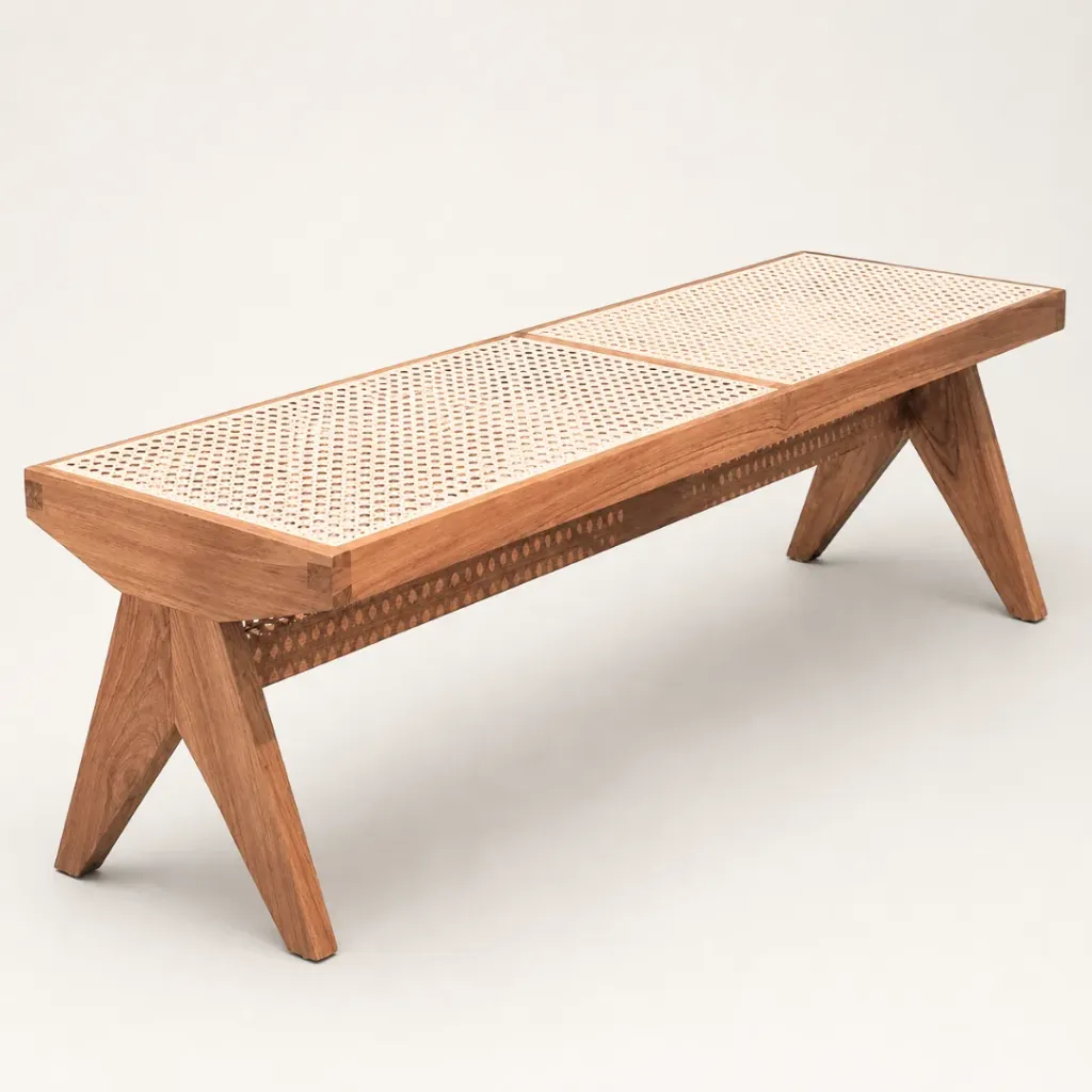Banqueta Andorra Natural 120x40xh45