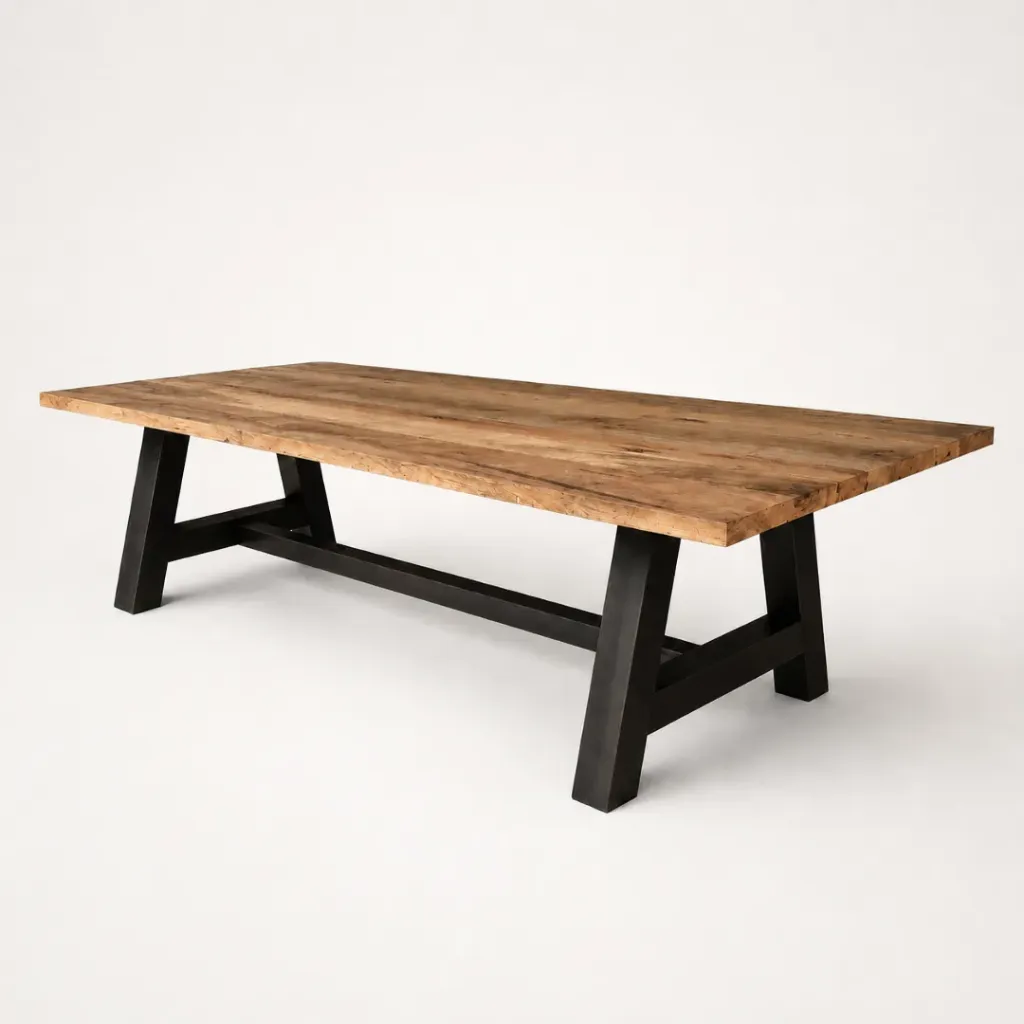Mesa AA Hasta 300x120xh75 - Laurel 2'- Pata Metal Epoxi