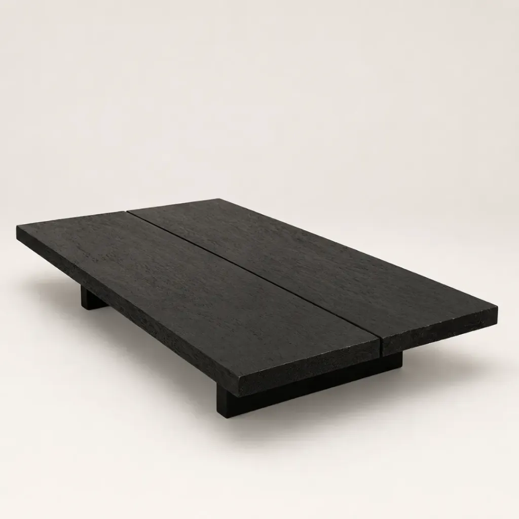 Mesa Ratona Andorra Cedro Moro Negro 200x117xh30