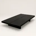 Mesa Ratona Andorra Cedro Moro Negro 200x117xh30