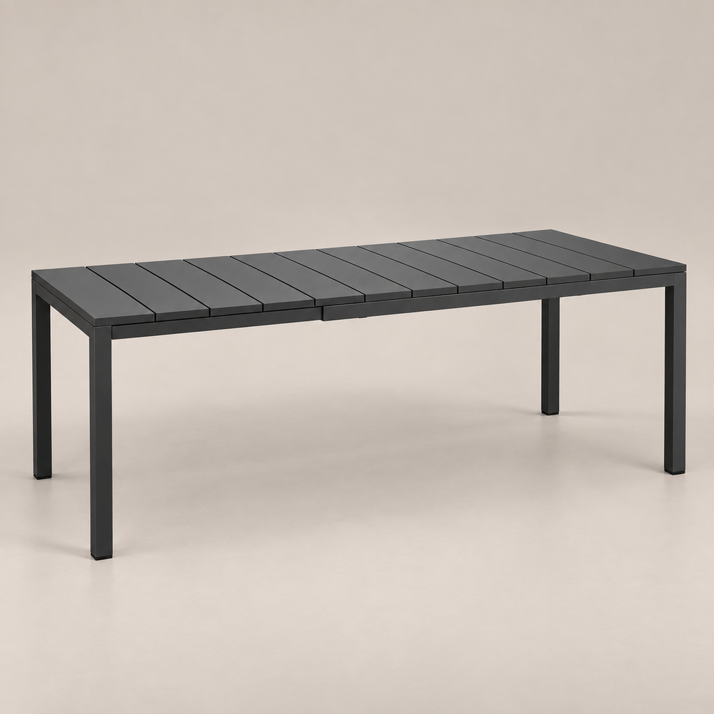 Mesa Rio Ext Aluminio 140-210 Antracite