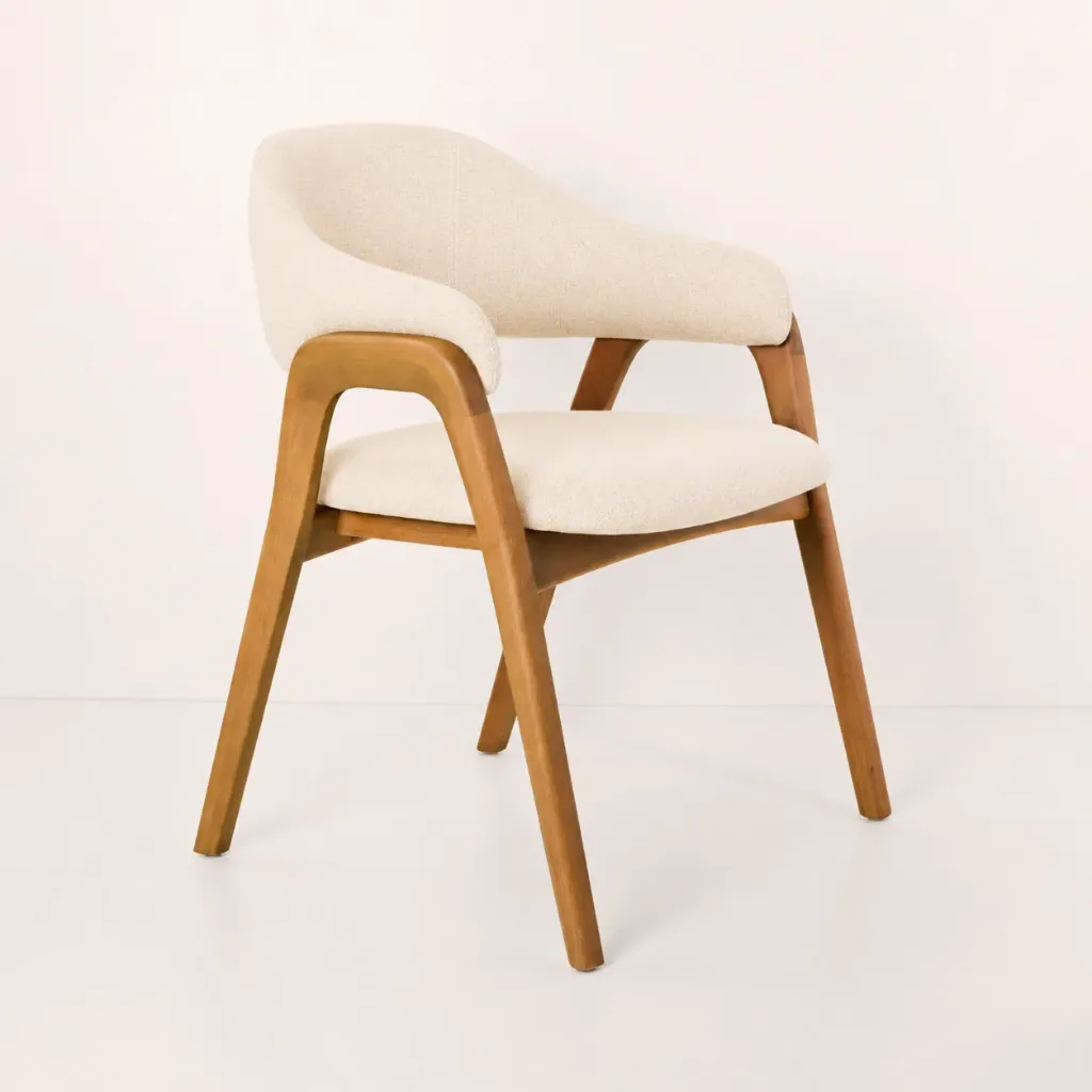 Silla Jol Natural Tejido Beige