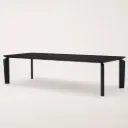 Mesa Leme 3.00x1.20 Lustre Negro