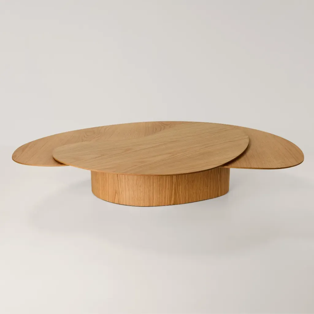 Mesa Centro Gota 150x100 - Lustre Natural