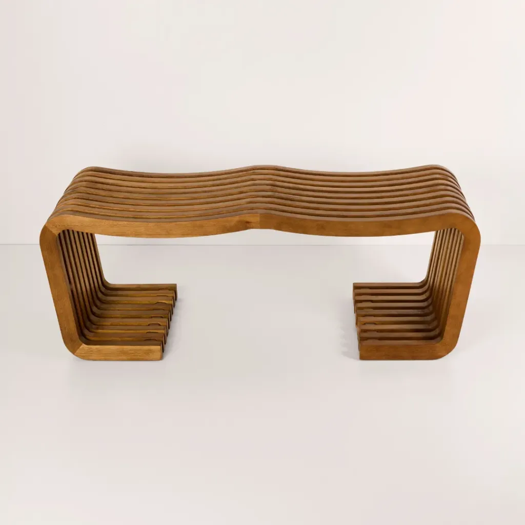 Banco Rippa 120 Madera Natural