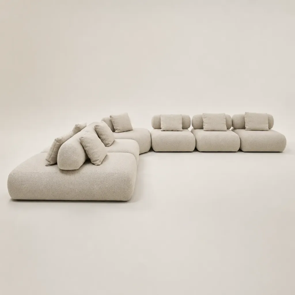 Sillón Palermo Modular Respaldos Móviles (Malla Pietra)