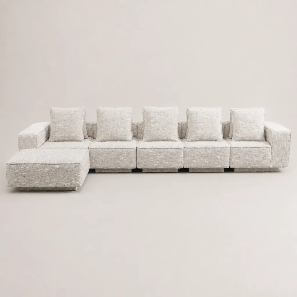 Sillón Tono 6 Módulos con Puff (11667 J)
