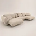 Sillón Tera Retráctil Modular 3 Cuerpos (14883 H)
