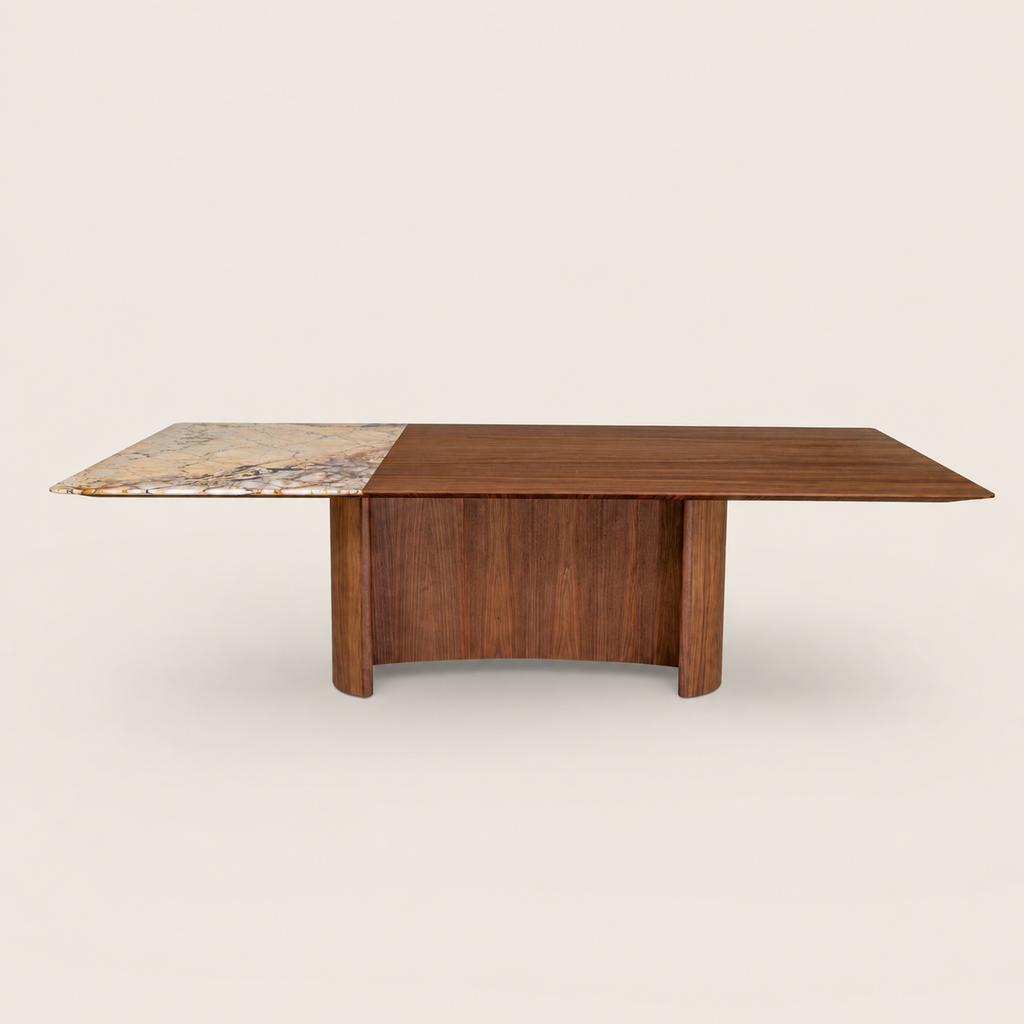 Mesa Ileto 300 x 120 cm Nogueira