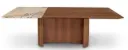 Mesa Ileto 300 x 120 cm Nogueira