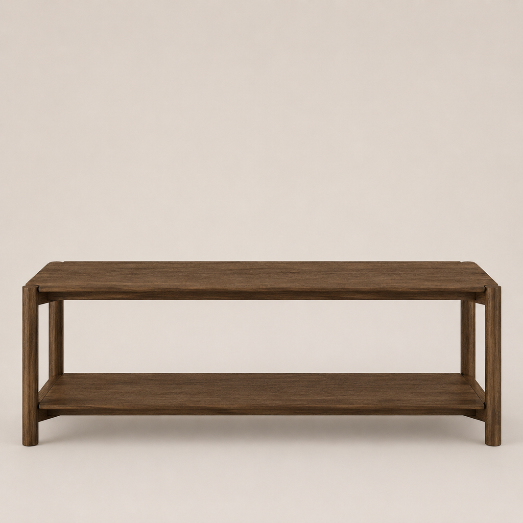 Consola Cachoeira 200 x 45 x H76 cm Nogueira