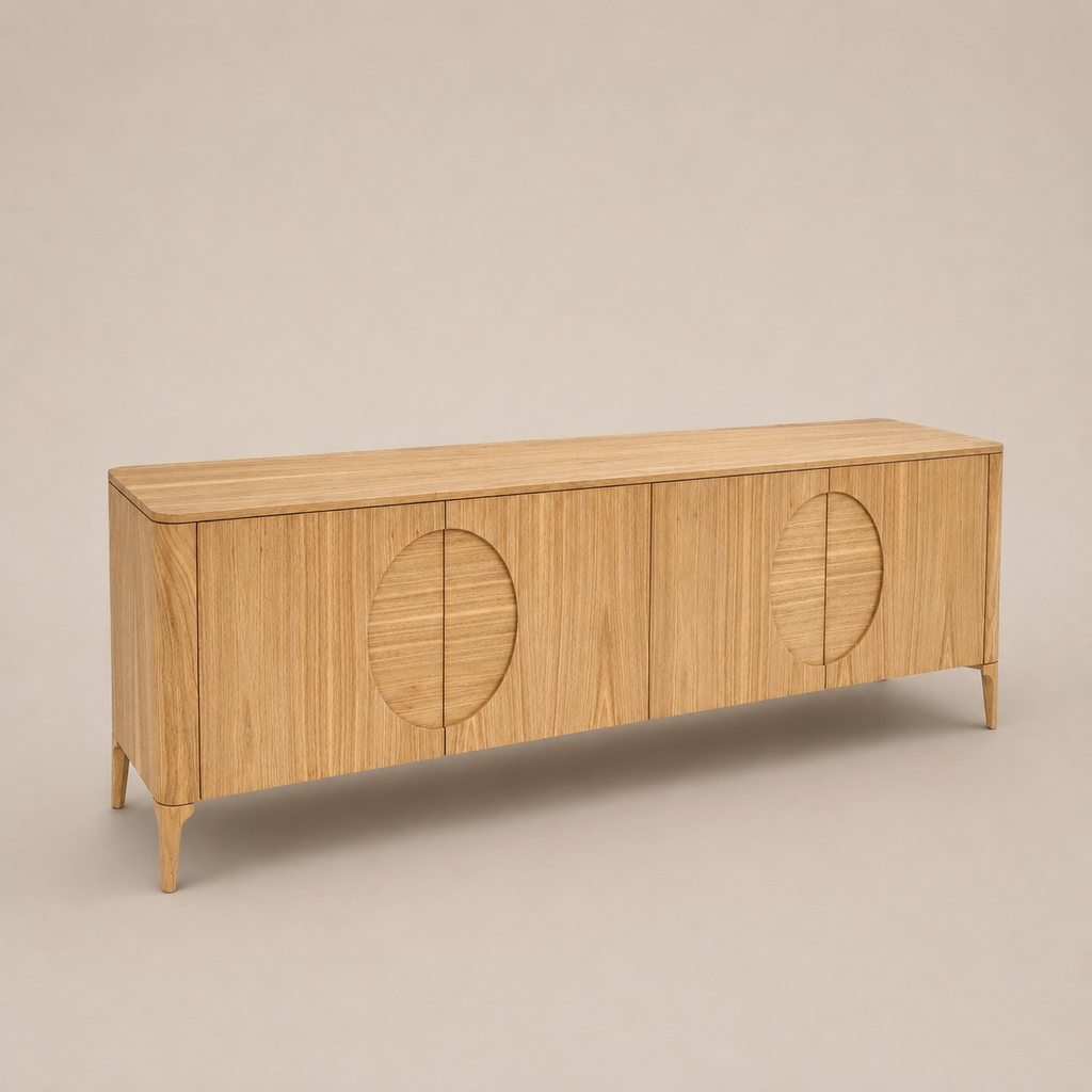 Vajillero Olden 5 puertas 236 x 45 x H76 cm Petiribí