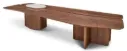 Mesa de Centro Vals Montecristo 180 x 82 x H35 cm Nogueira