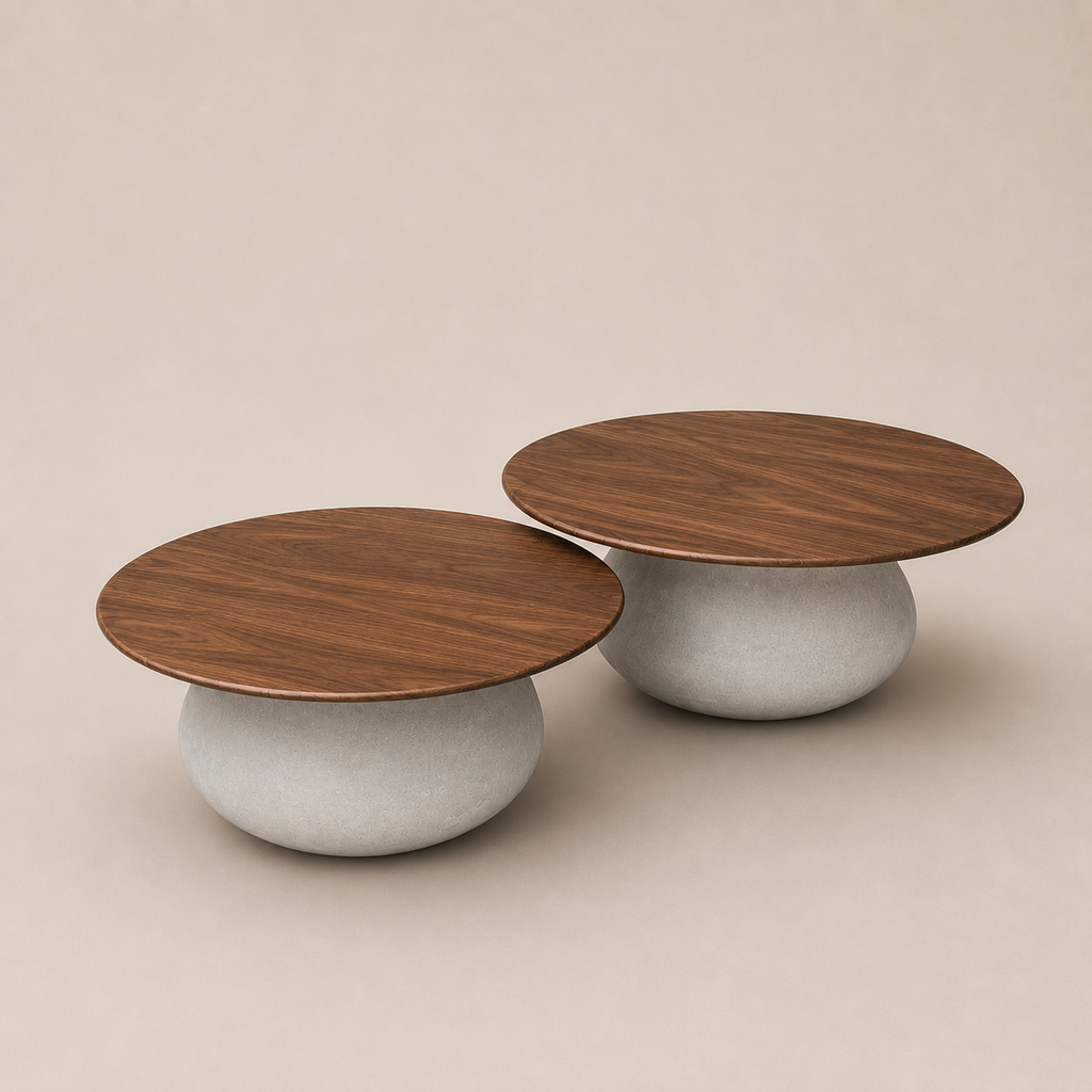 Mesa de Centro Verona 120 x 35 cm Nogueira