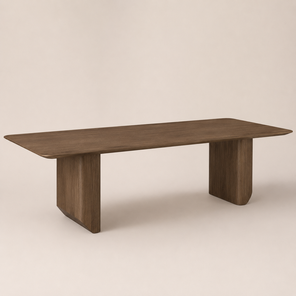 Mesa Bologna 200 x 100 cm Nogueira