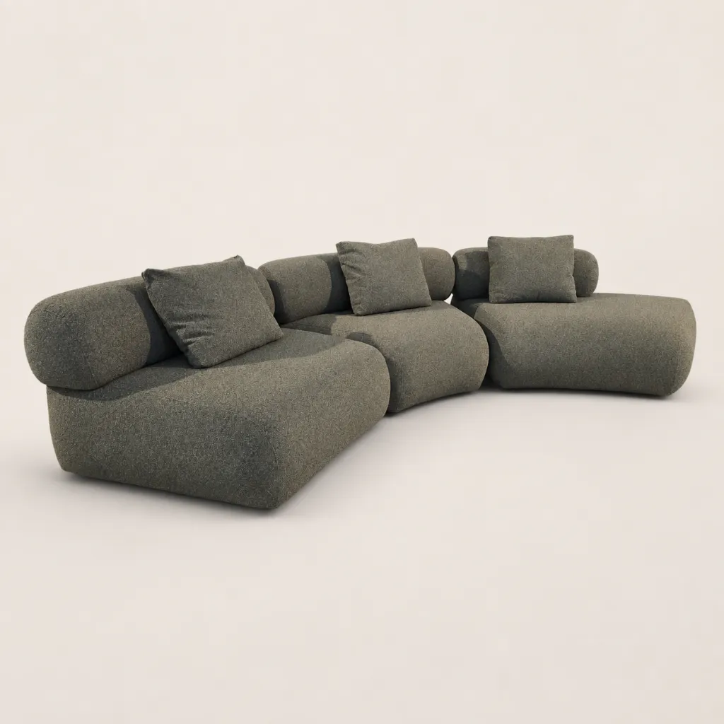 Sillón Palermo Modular 3 Cuerpos en Angulo (11669 G)