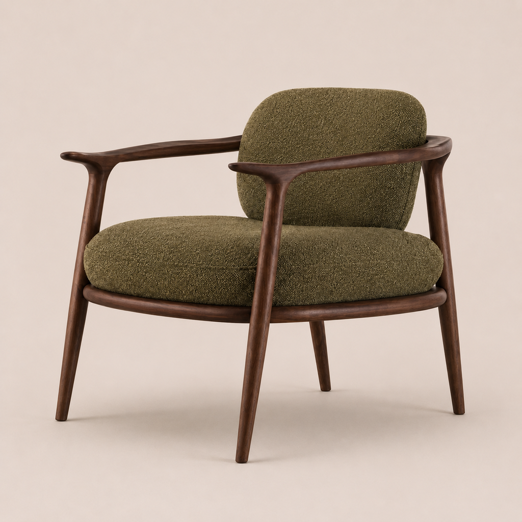 Poltrona Ferrero Imbuia (Tela 1963)