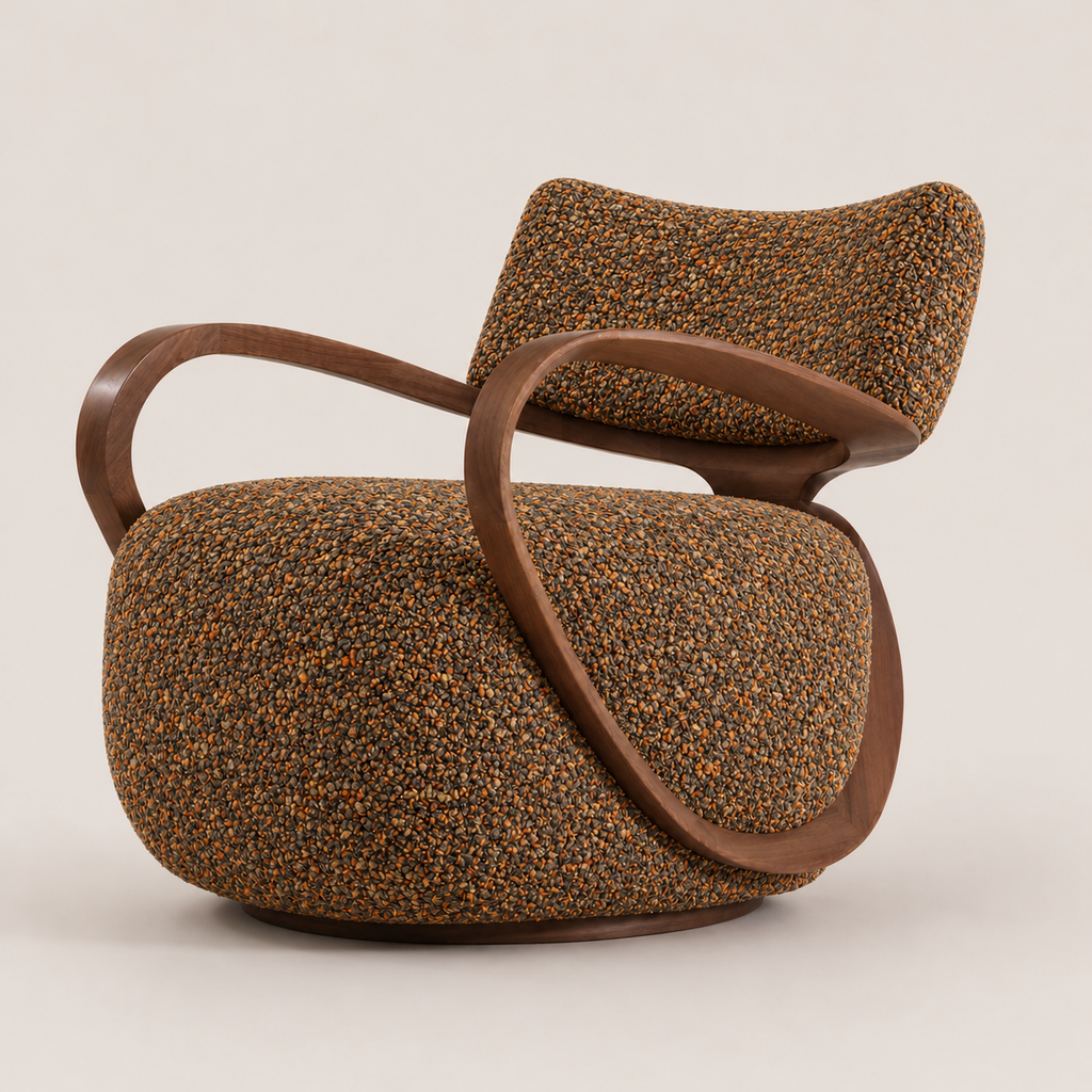 Poltrona Infinity Imbuia (Tela 7067)